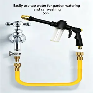Extended Thick Rod Foam Sprayer, Household High Pressure Car Wash Gun Multifunctional Cleaning Foam Pot, Car Soap Foam Sprayer, Car Washing Tool