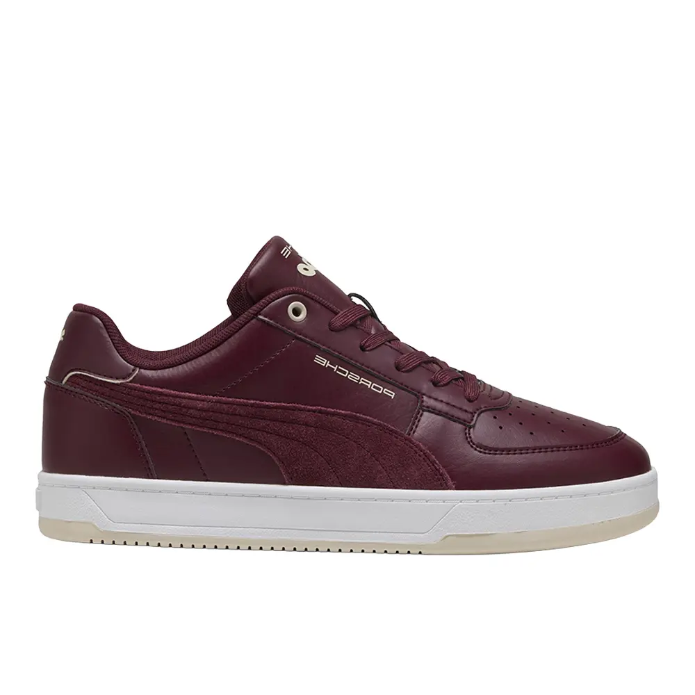 PUMA Mens Porsche Legacy Caven 2.0 Lace Up Sneakers Shoes Casual - Red