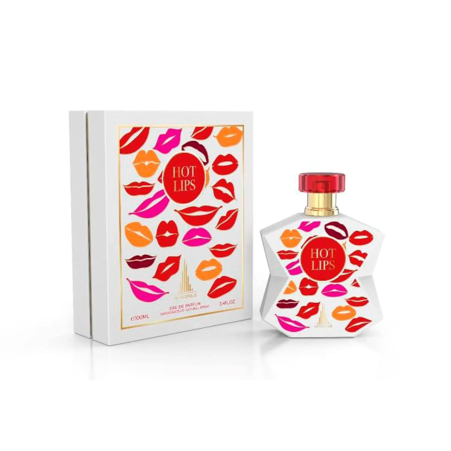 Metropolis Hot Lips Eau de Parfum 100Ml 3.4Oz  By Emper