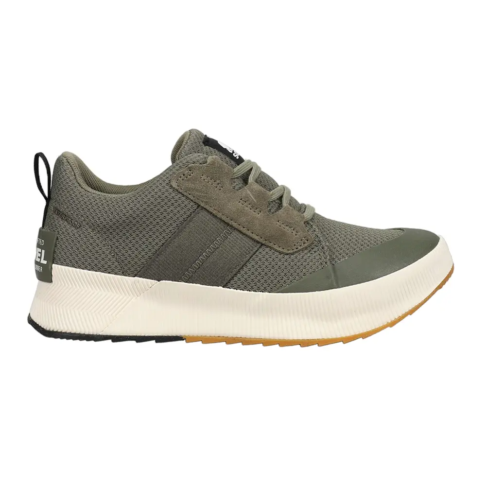 Sorel Womens Out N About Iii Low Waterproof Lace Up Sneakers Shoes Casual - Green