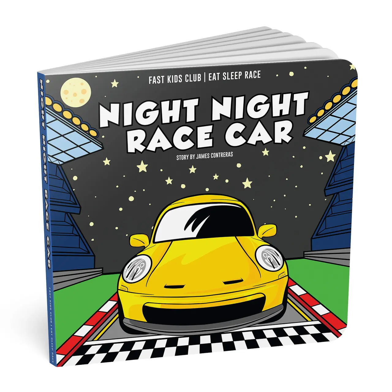 Night Night Race Car Book- Perfect Bedtime Story for the next generation of racers, Start them young!