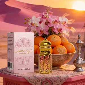 Exotic Sweet Luxurious Perfume Oil Rollerball, 10ML Lily Middle Eastern Fragrance, Alcohol-Free Women's Scent, Long-Lasting Fresh Aroma, Floral Scents, Floral Fragrance Blend