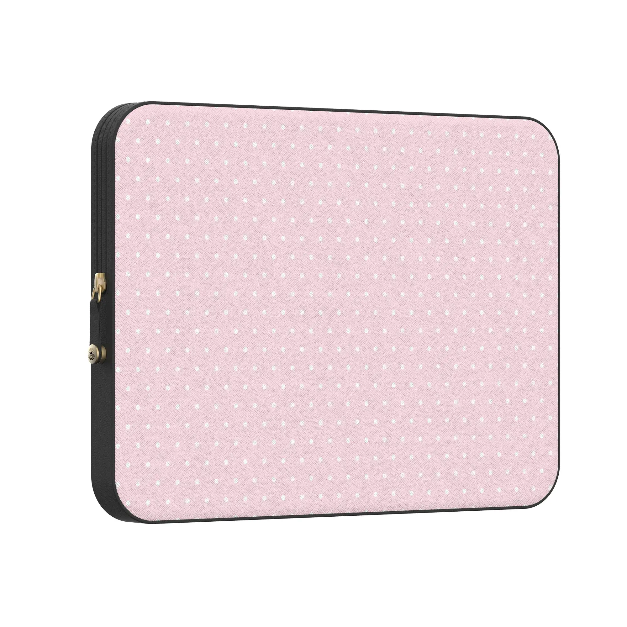 On the Dot | Pink & White Polka Dot Laptop Case
