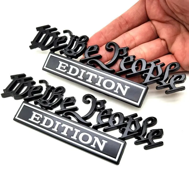 3D Badge Car Sticker, 2 Counts Personalized Car Decorative Label, Universal Car Exterior Decal, Vehicle Exterior Decoration, Decals for Vehicles, Suitable for Cars, Motorcycles, Trucks, Custom Decal, Car Decals, Car Decorations, Automotive Accessories