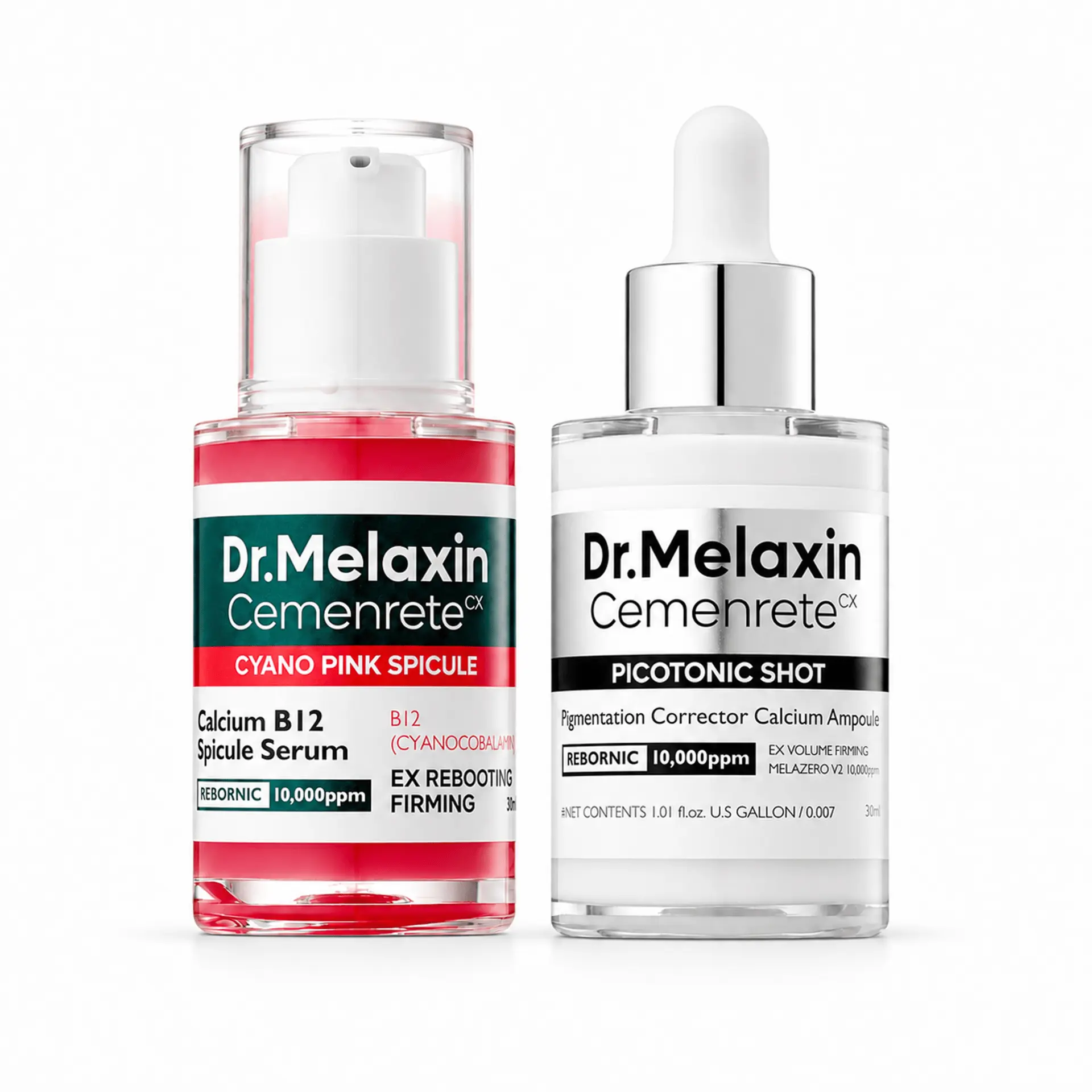 [‮nixaleM.rD‬] Lumi Firm & Lift 2-Piece Duo | Korean Collagen Serum, Improves Skin Firm Look & Plumps Dull Facial Skin