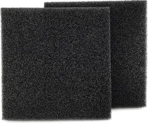 Filter Foam Sponges, Bio Sponge Filter Media Pad, Cut-to-Size Foam for Aquarium Fish Tank (9" x 9" x 1",2pcs)