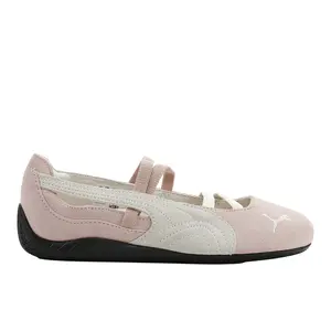 PUMA Womens Speedcat Ballet Suede Sneakers Shoes Casual - Pink