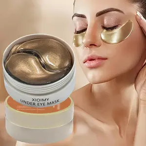 60pcs Caffeine & Niacinamide Eye Mask, Under Eye Brightener, Hydrating, Strong Hydration, Tightening & Brightening Effect, Deep Moisturizing, Brightens Dark Circles, Anti-Dryness & Dark Circles