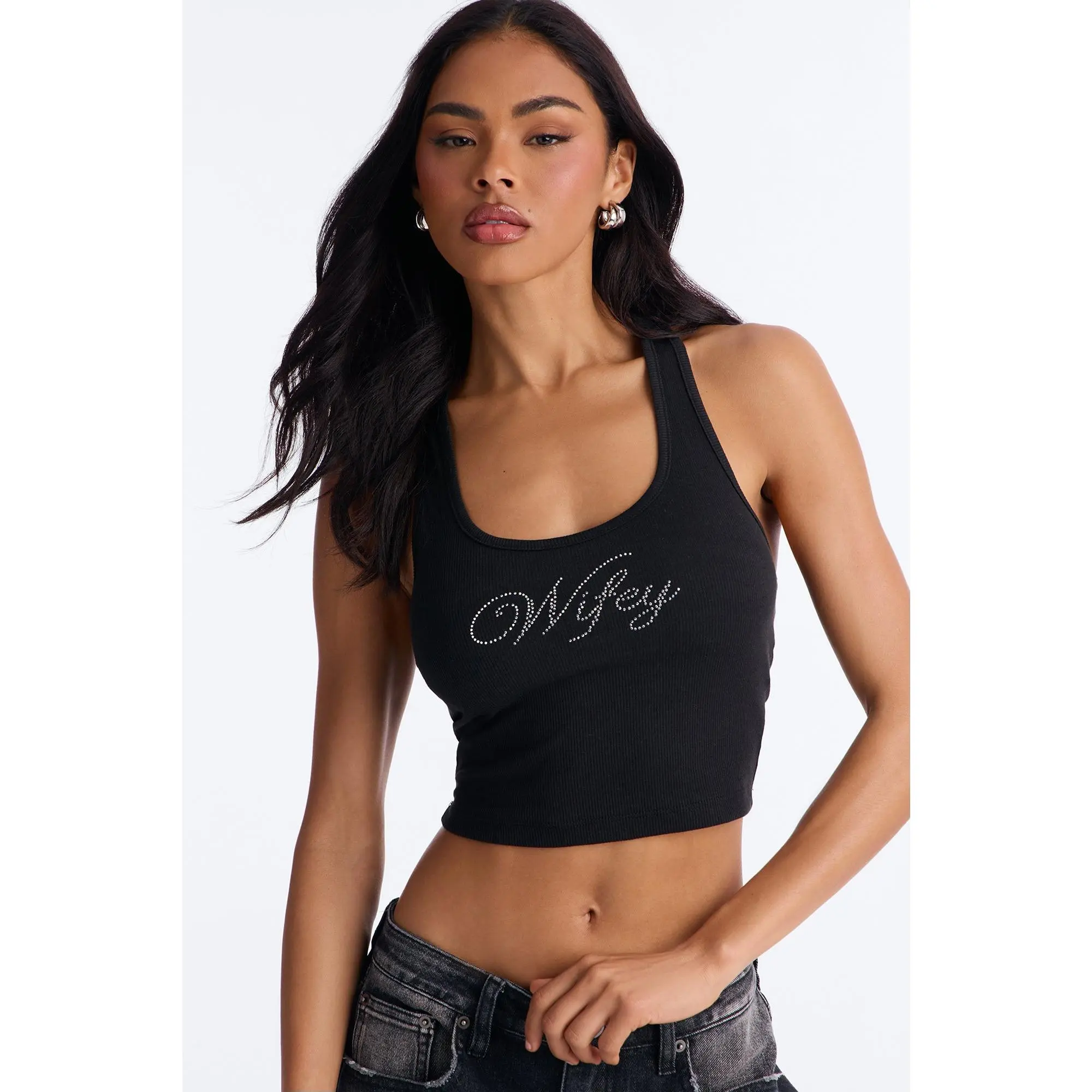 miu miu tank top balck - TikTok Shop