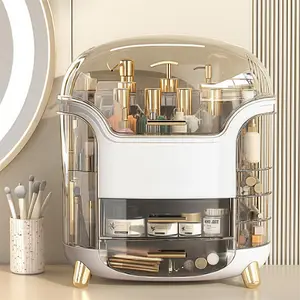 Large Capacity Makeup Organizer Makeup Organizer Countertop Vanity Organizer with Multiple Storage Spaces for Dresser, Bathroom, Vanity, Countertop