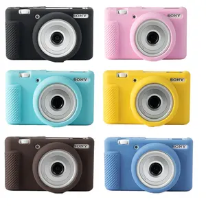 ZV1F Soft Silicone Armor Camera Body Case For Sony ZV1F ZV-1F ZV-1M2 ZV1M2 Protect Cover Rubber Skin