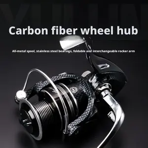 Eagle Dream Fishing Reel, Full Metal Spool, Ball Bearings, Gapless Long Casting Reel, Casting Rod Reel, Spinning Reel, for Surf Rod, Lure Fishing