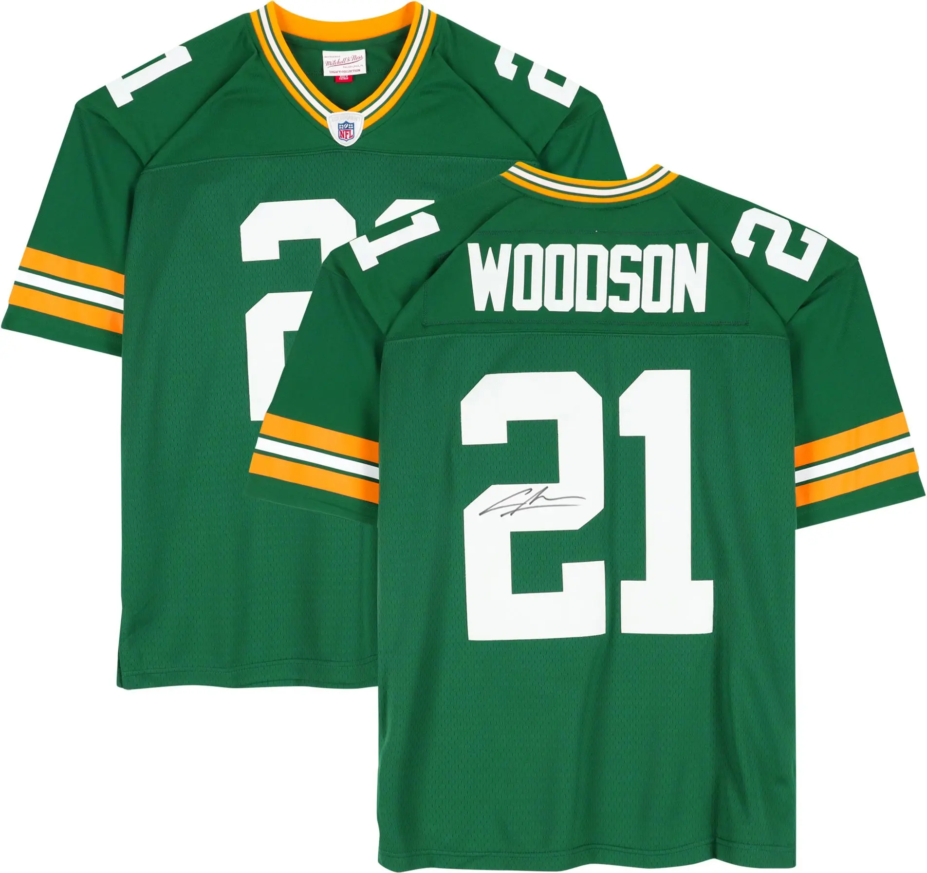 Charles Woodson Green Bay Packers Autographed Mitchell and Ness Purple Replica Jersey - Fanatics Authentic Certified