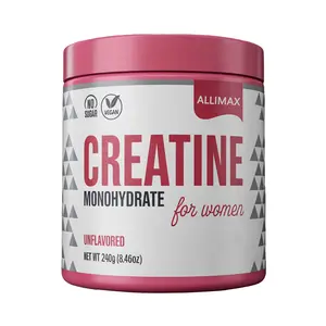 Creatine for Women Monohydrate Powder + 2000mg Collagen + 1g BCAA 2:1:1 - Supports Lean Muscle, Recovery, Energy & Stamina | Micronized