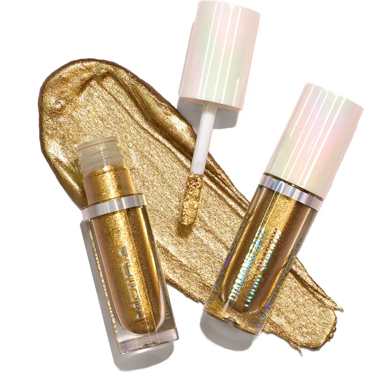 MOIRA | Diamond Daze Liquid Eyeshadow (006, Goldstar) | Multichrome Glitter Liquid Shadow, Long-Lasting & Crease-Free | Smooth Glide No-Fallout Formula
