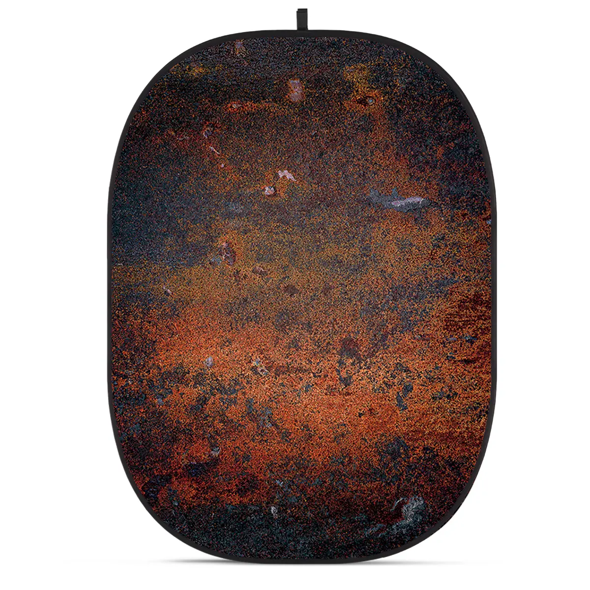 Glow CBA-WR0011 Lightweight 5x6.5' Fabric Collapsible Backdrop, Rusty Wall for Cameras & Photography