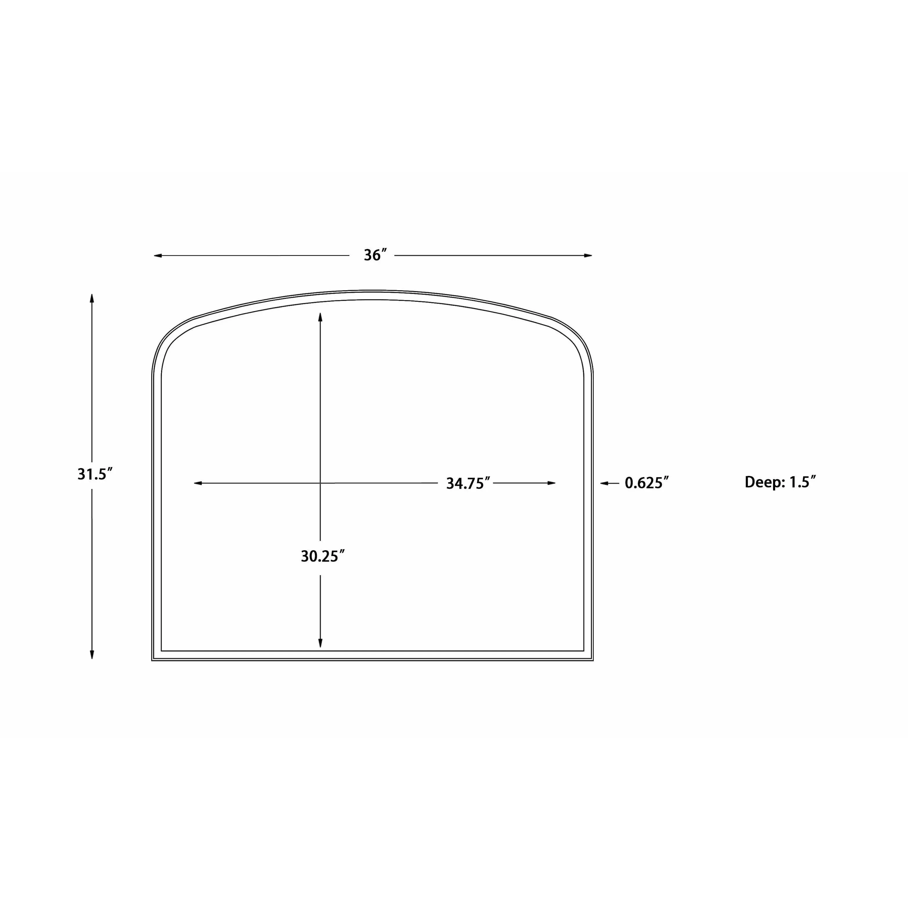 Barbarasco Mantel Mirror