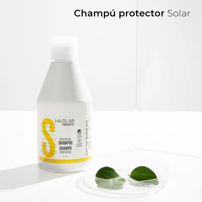 Hairlab Solar Protector Shampoo 300ml - Biotin Infused Vegan Formula for Sun-Damaged Hair Care