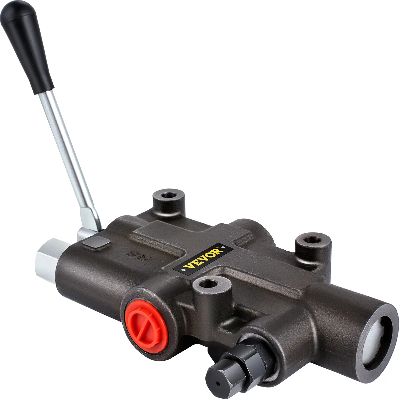 【summerfinds】VEVOR Hydraulic Directional Control Valve, 1 Spool Hydraulic Spool Valve, 21 GPM Hydraulic Loader Valve, 4300 PSI Directional Control Valve, Hydraulic Valves And Controls For Tractors Loaders Tanks