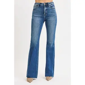 RISEN High Rise Flare Jeans