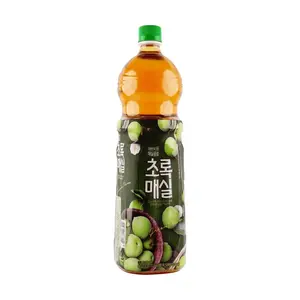 WOONGJIN Korean Green Plum Juice Drink 1.5L - Refreshing & Healthy Beverage