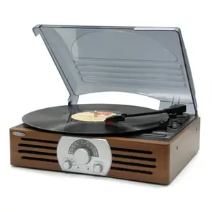 Spectra Merchandising  Spectra Merchandising  3-speed Stereo Turntable With Am-fm Ster, Vintage, Vinyl Record Player