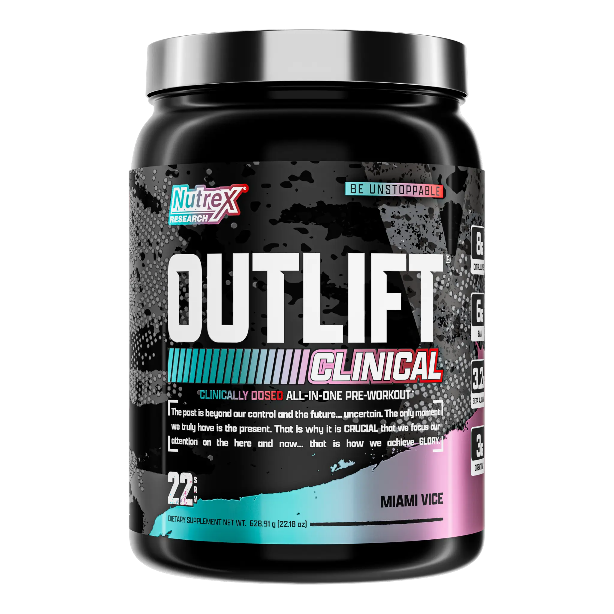 Outlift Clinical Pre-Training Powder for Strength, Muscle, and Power