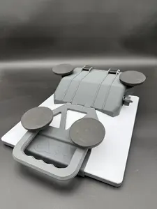 Starbox for Starlink Mini - Carbon Fiber Composite Portable Mount for Starlink Mini with Battery/Storage Box, Flexible Magnet Feet for Cars, RVs, Trucks, UTVs, & More |USA Made| Unique Componentry |