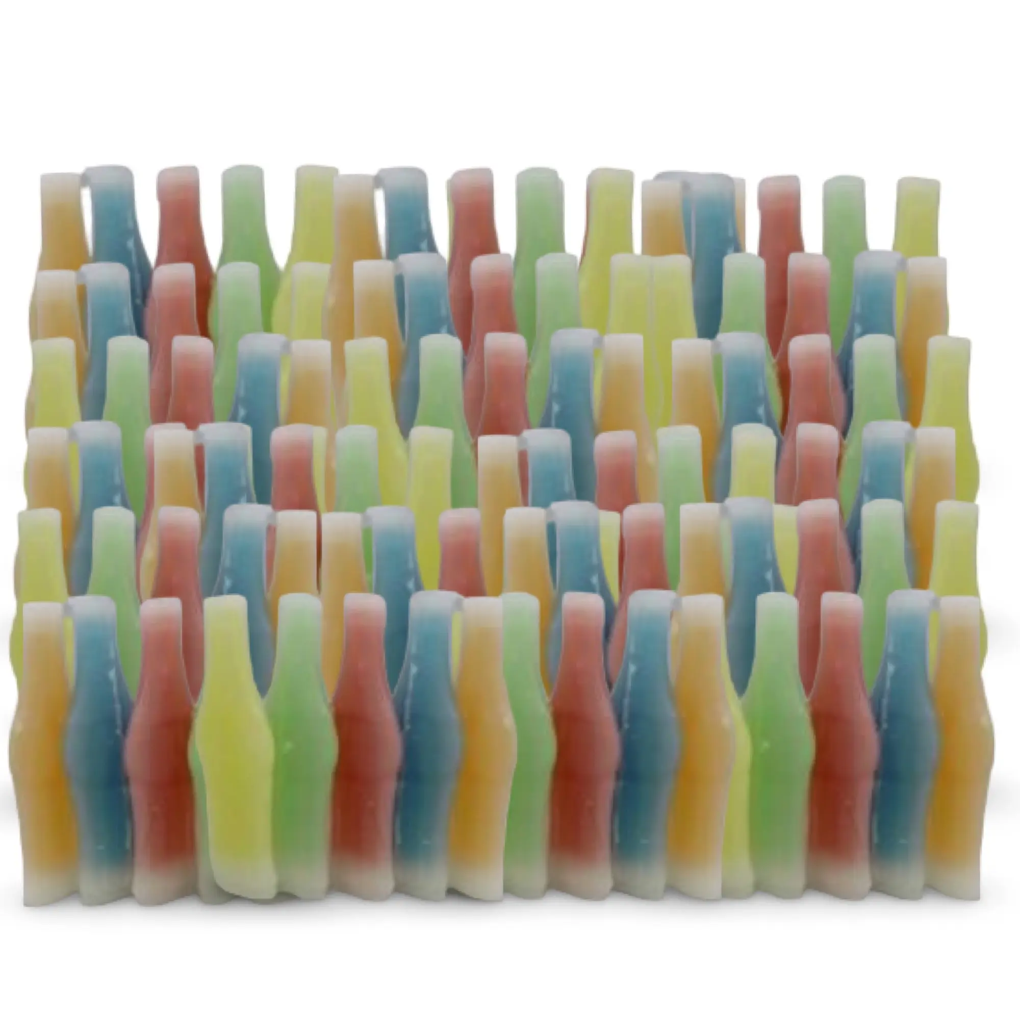 Nik-L-Nip Nostalgic Wax Candy Bottles, Bulk 2 lb. Bag (~105 qty)