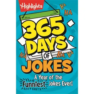 USED Book - 365 Days of Jokes: A Year of the Funniest Jokes Ever!: Joke-A-Day Book Packed with Over 1,000 Clean and Wholesome Jokes for Daily Laughs, Jokes for Ki (Paperback) - english