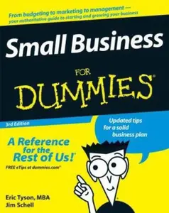 USED-Small Business for Dummies by Eric Tyson (Paperback)