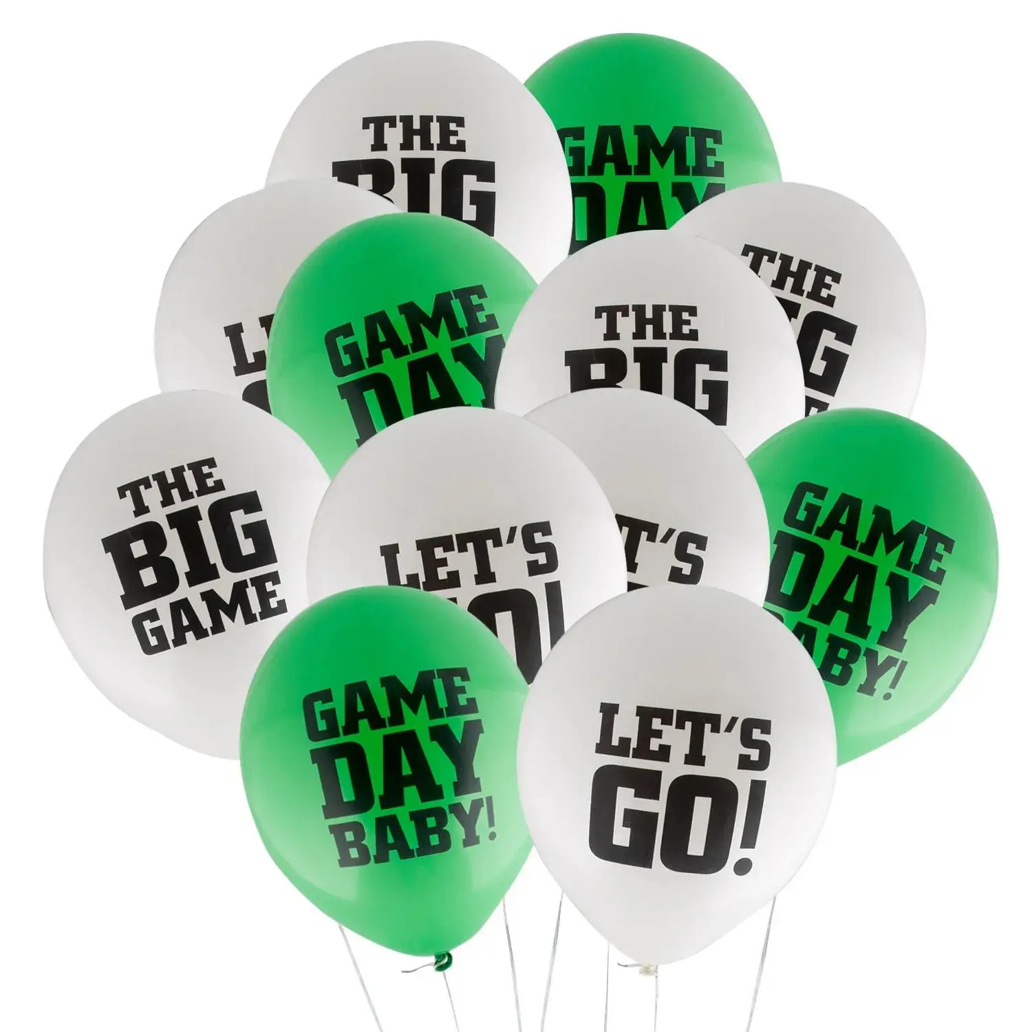 The Big Game Inflatable Latex Balloons - 12", 25 Pcs