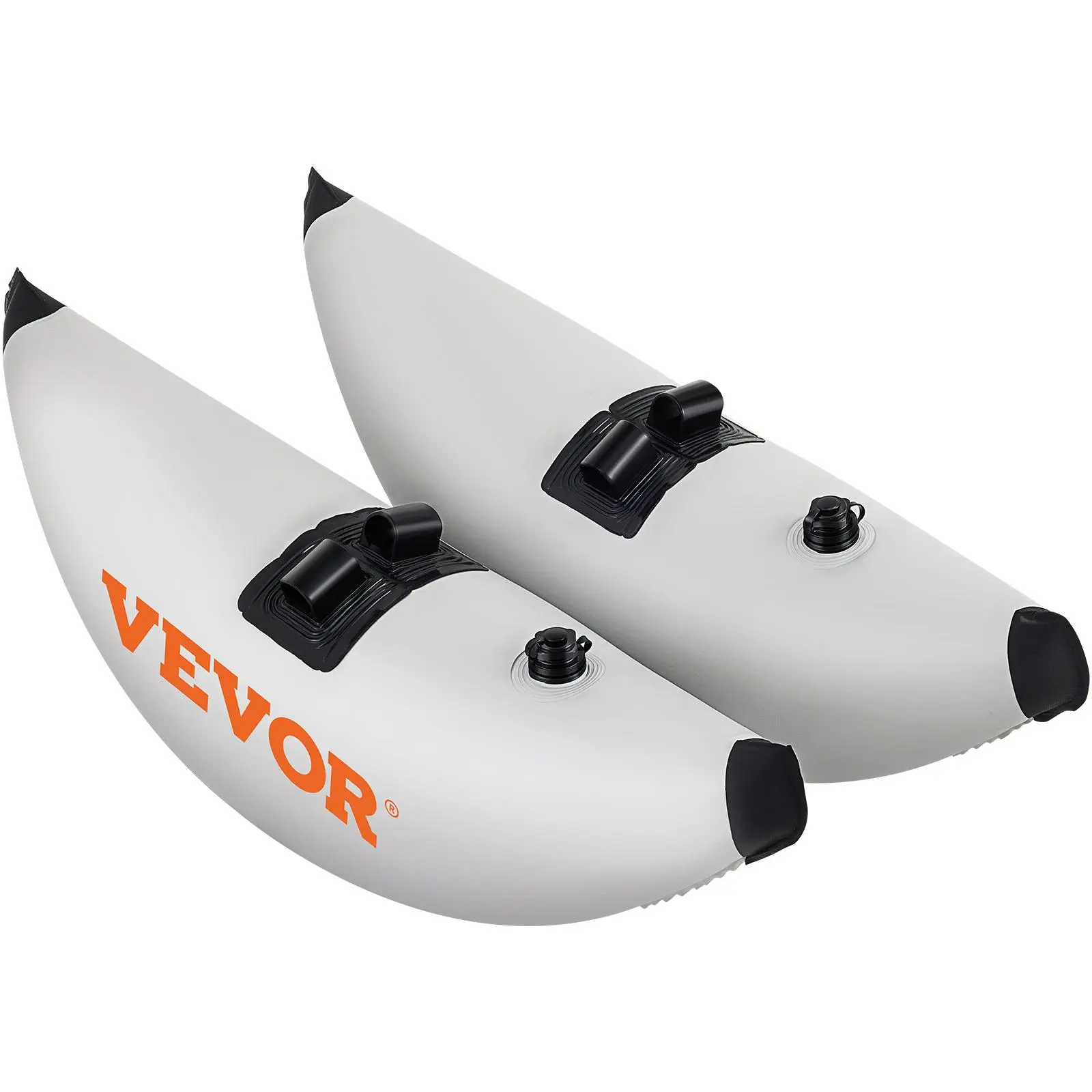 Kayak Outrigger Stabilizer Kit, Foldable PVC System for Outdoor Boating, Inflatable Floats with Ferrule & Adjustable Arms (81.5-94 in) for any Vessel