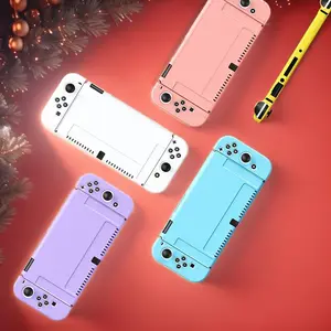 Nintendo Switch Oled Protective Case, Anti-Drop Tpu Material, Multiple Patterns Available, Durable Design for Gaming Protective