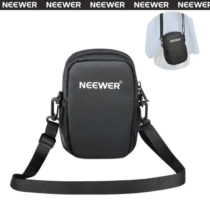 NEEWER PB13 Camera Sling Bag, Water Resistant Lightweight Compact Travel Case Crossbody for Photographers, Compatible with DJI Osmo Pocket 3&4/iPhone/DSLR/Mirrorless Small Photography Accessories tiktokshopbacktoschool