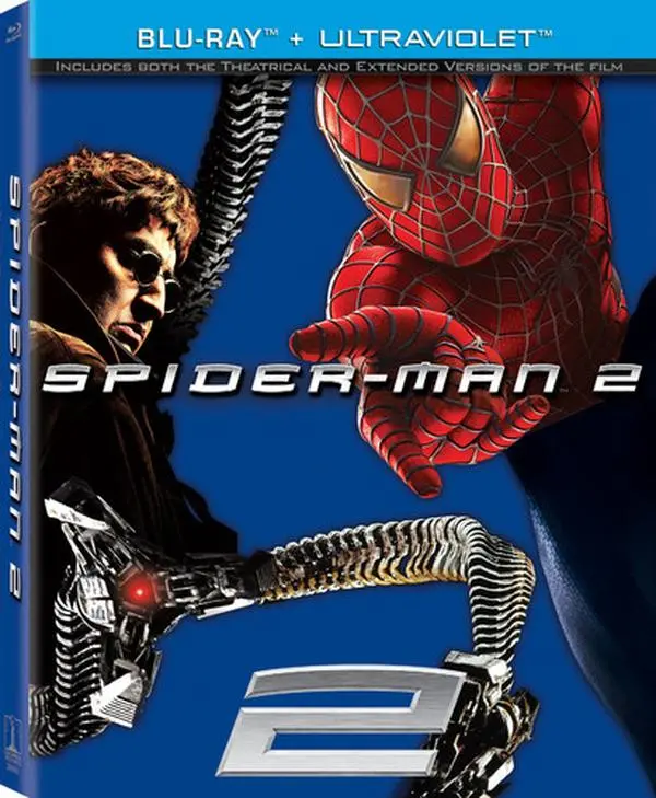 Spider-Man 2  [BLU-RAY MOVIE] UV/HD , Widescreen, Ac-3/Dolby Digital, Dolby, Dubbed, Subtitled