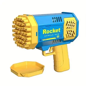 Electric Bubble Machine with 40 Holes, Portable Bubble Machine, Party Bubble Machine, Automatic Bubble Blower, Outdoor Toy for Kids, Requires 4 Aa Batteries Not Included, Ideal for Parties and Playtime