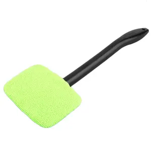 Car Window Glass Cleaning Brush, Car Front Windshield Cleaner, Window Cleaning Tool, Long Handle Auto Glass Wiper, Professional Car Cleaning Tool, Men's Gift Ldeas, Cleaning Supplies