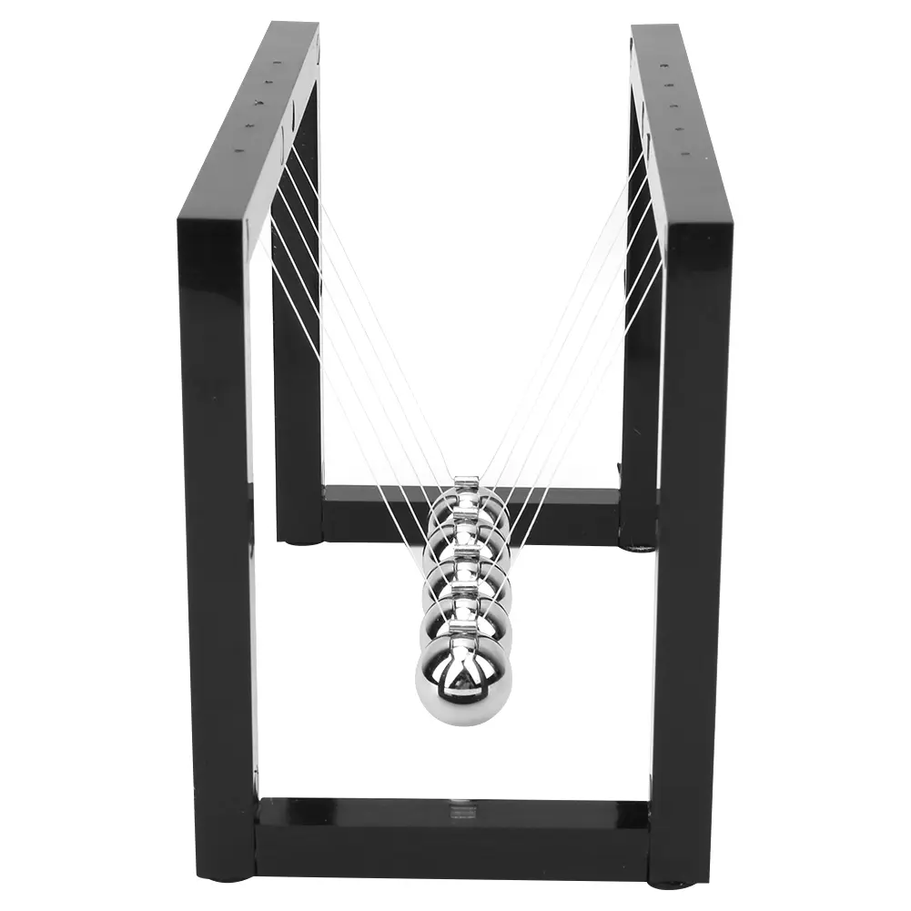 Steel Pendulum Balls - Physical Energy Conservation Model, Home Office Desk Decorative Ornament, Ideal Gift for Home Supplies Enthusiasts