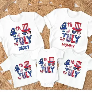 4th Of July Shirt, Happy 4th 2025 Shirt, Patriotic Family Shirts, Freedom T-Shirt, Fourth Of July T-Shirt, Patriotic Independence Day Tee