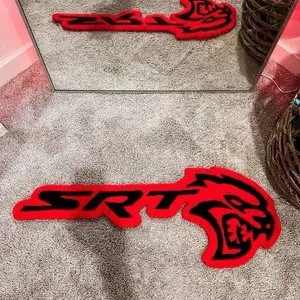 SRT with hellcat head rug