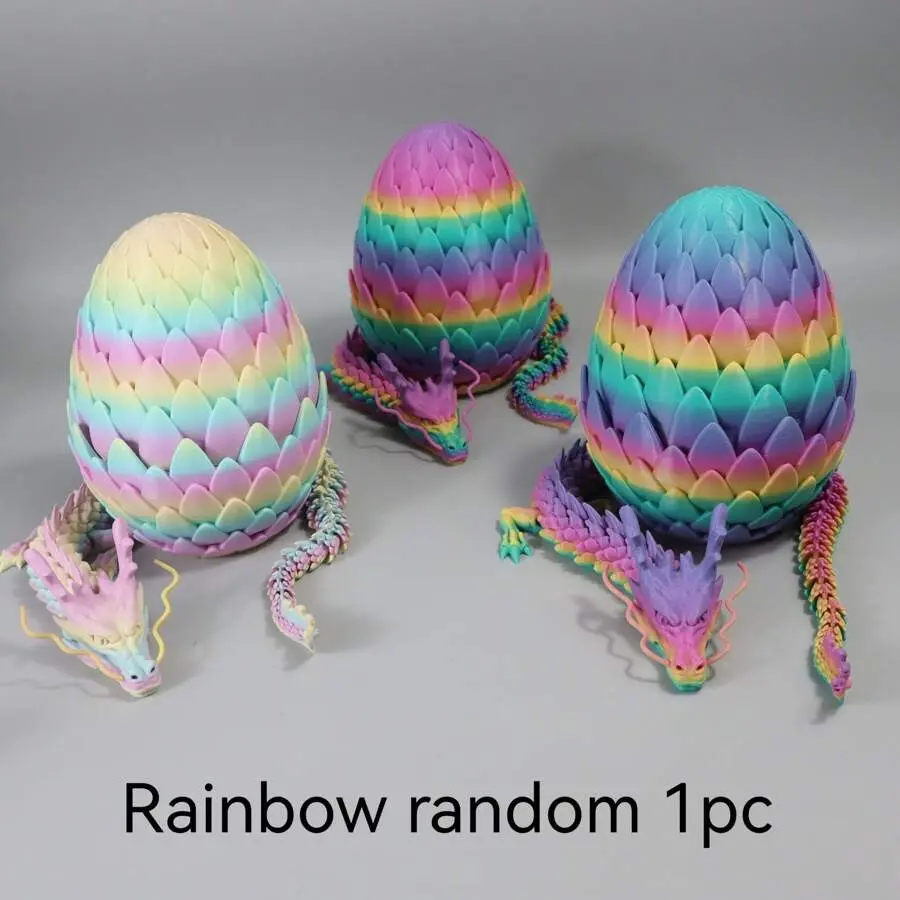 18cm Egg + 60cm Dragon-rainbow