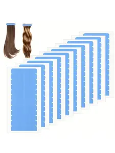 240 Pieces Hair Extension Adhesive Strips, Invisible Waterproof Dual-Sided Hair Tape, False Hair Tape, Hair Extensions Tape