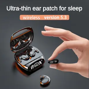 MSHUKCOE Bluetooth earphones,Sleep earplugs In-Ear Earbuds LED Display With Charging Bin,for ear Wireless Sleep Earbuds for Side Sleepers Comfortable Sleeping in Bed