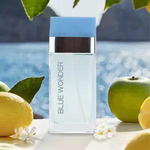 3, 4fl, oz Women'S Eau De Parfuma Spray, with Sicilian Lemon, Bluebell and Cedar, Perfect for Dating, Daily Life, Parties, Gift Giving , Gift Perfume | Elegant Perfume | Longlasting Fragrance Colorful Makeup Brush Set with Powder Puff digital aire drying