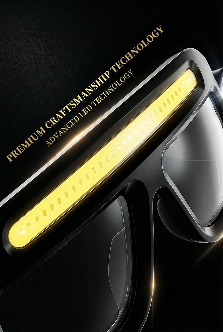 XTE Multi-Functional Eyeglass Light, TYPE-C Rechargeable, Portable COB LED Work Light for Repair & Outdoor Use