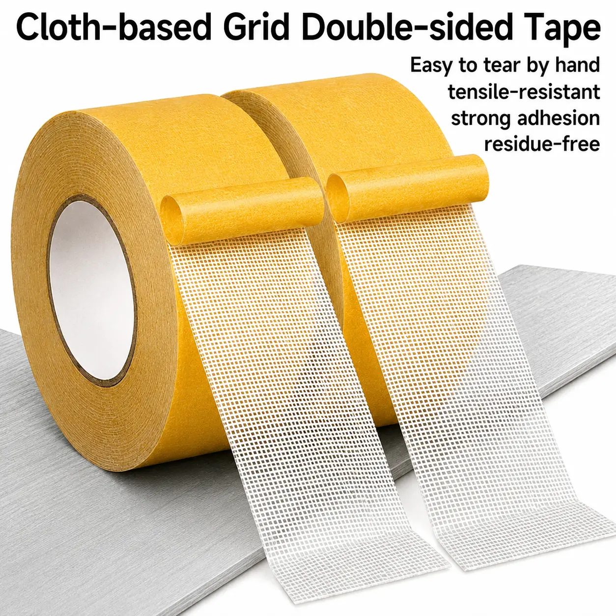 Double Sided Fabric Tape Heavy Duty,Double Stick Carpet Tape Fabric Tape Heavy Duty Double Sided Fabric Tape – Strong Double Stick Carpet Tape for Rugs, Crafts & Home Use