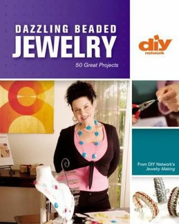 USED Book - Dazzling Beaded Jewelry: 50 Great Projects (DIY Network) by Jackie Guerra (Paperback) - english