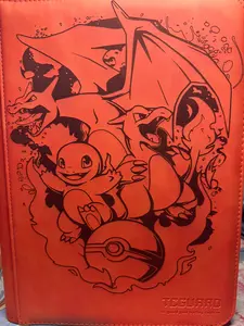 Charizard Evolution Line Binder - Orange