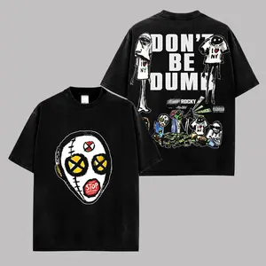 Rocky Don't Be Dumb 2026 Merch #4 - Asap Mob Fans High-quality Cotton T-Shirt, Rakim Mayers Fan Shirt Hip-Hop Shirt, Don't Be Dumb Tour Merch, Gift For Flacko Rap Fan Graphic Tee